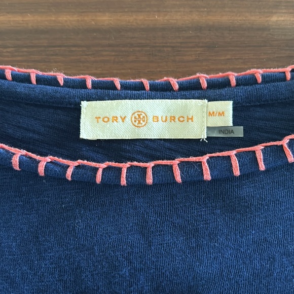 Wore ONCE! Tory Burch Long sleeve light cotton shirt - Picture 3 of 3